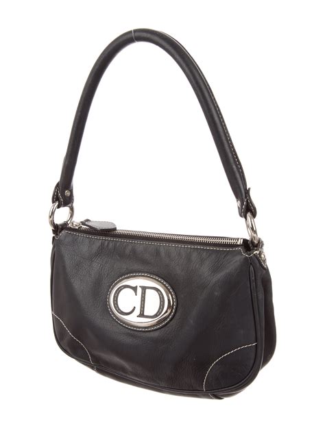 Vintage Christian Dior Shoulder Bags .